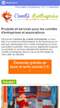 Mobile Screenshot of comitedentreprise.info